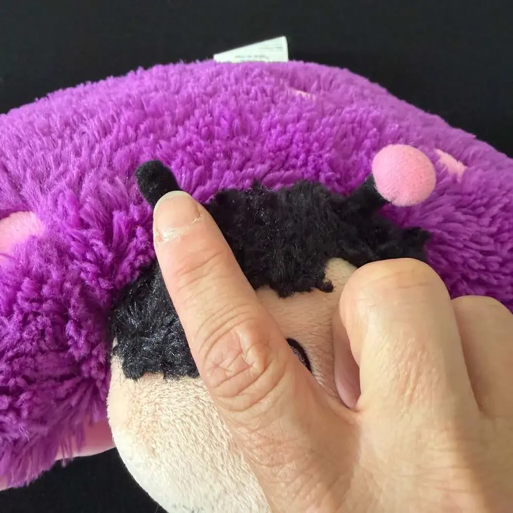 Pillow Pets Pee-Wees Purple Ladybug Plush Pillow